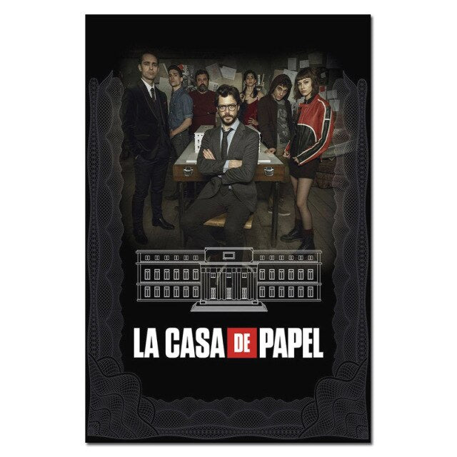 Plakát La casa de papel (Výprodej)