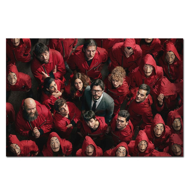 Plakát La casa de papel (Výprodej)