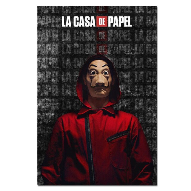 Plakát La casa de papel (Výprodej)