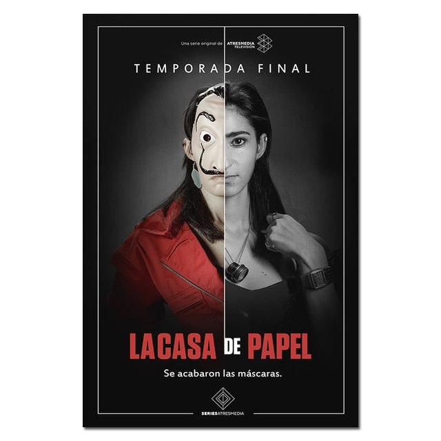 Plakát La casa de papel (Výprodej)