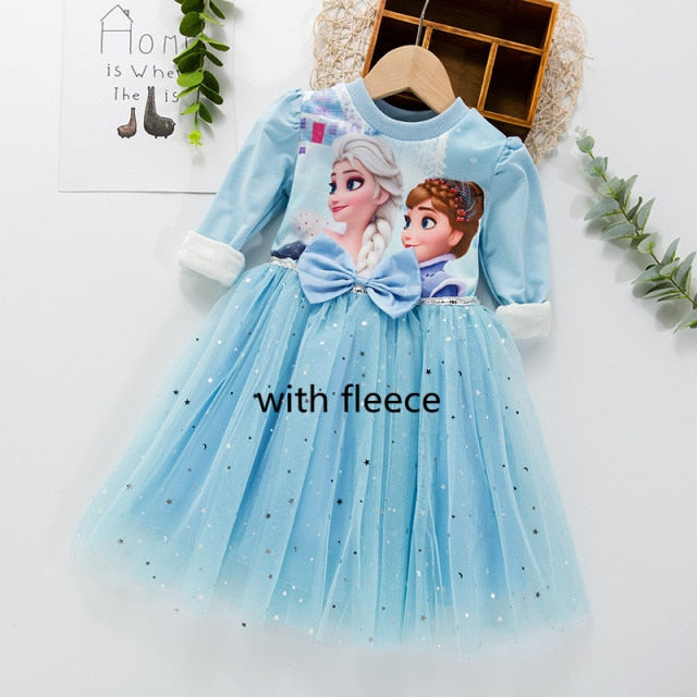 Dívčí šaty Frozen