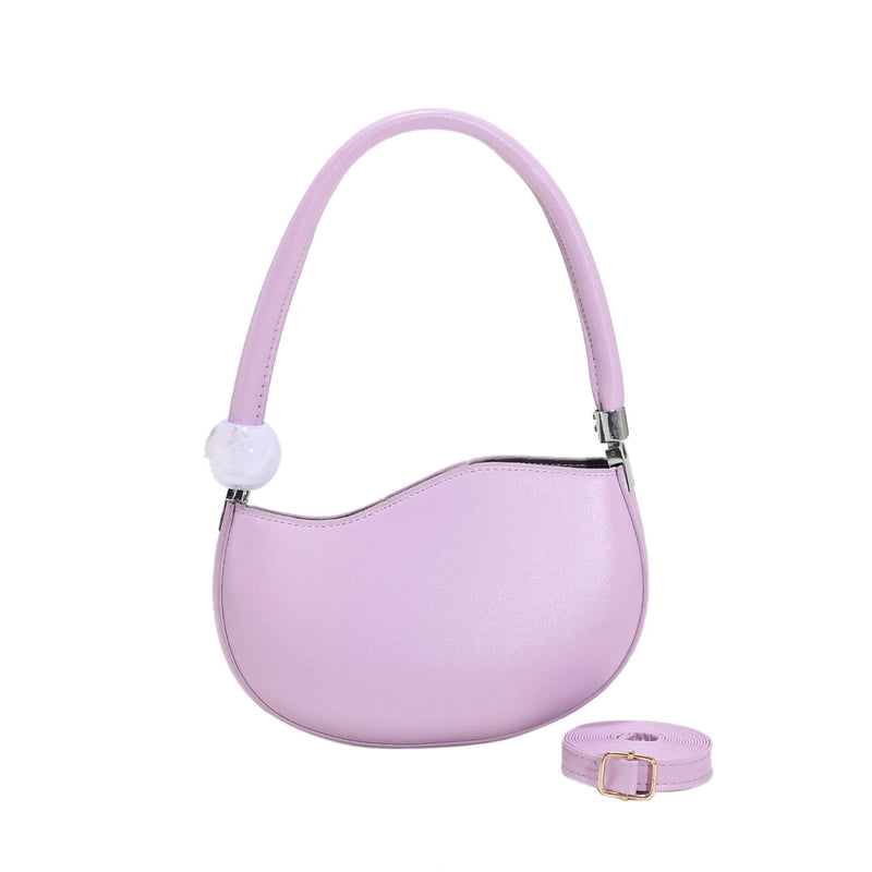Dámská mini kabelka v lila barvě
