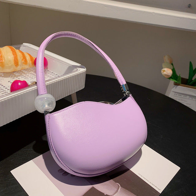 Dámská mini kabelka v lila barvě