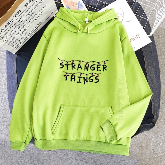 Mikina s kapucou Stranger Things unisex (Výprodej)