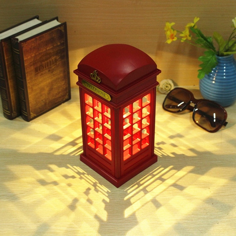 Mini lampička - anglická telefonní budka