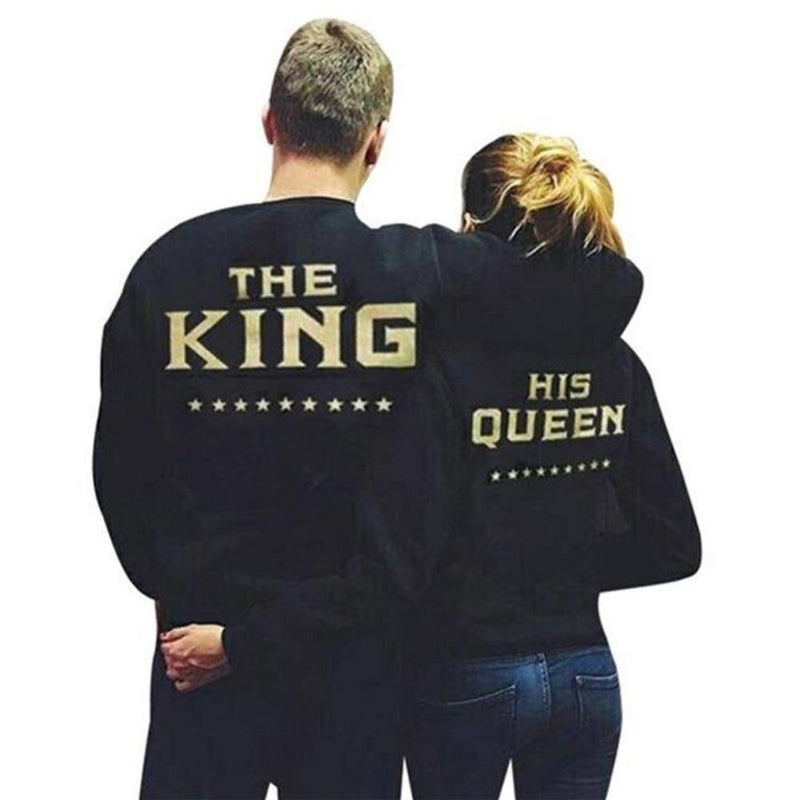 Mikina Queen a King (Výprodej)