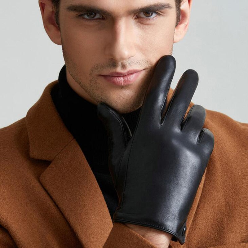Pánské kožené rukavice