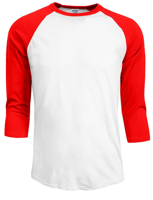 Pánské triko s barevným rukávem (Výprodej)