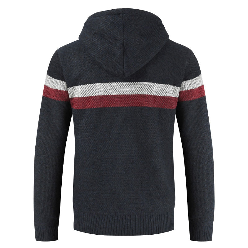 Pánský svetr s kapucí (Výprodej)